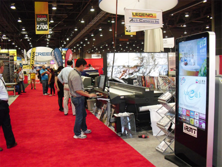 IRMTouch participated in the Las Vegas international ISA Exh...