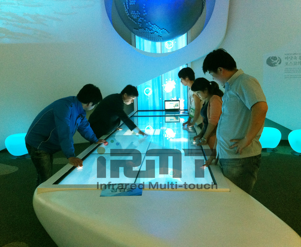 Shanghai IRM Touch's infrared touch frame participate in World Expo, YEOSU, South Korea
